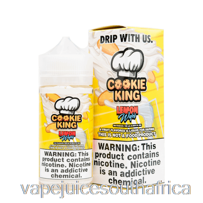 Vape Pods Lemon Wafer - Cookie King - 100Ml 0Mg